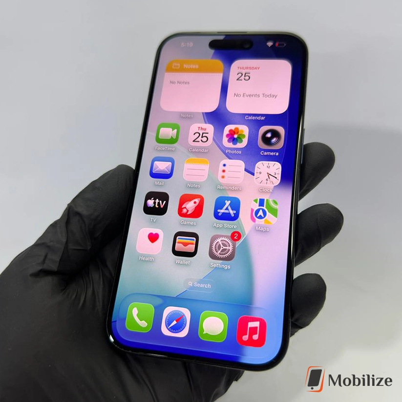 iPhone 15 Pro Blue Titanium