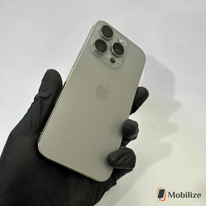 iPhone 15 Pro Blue Titanium