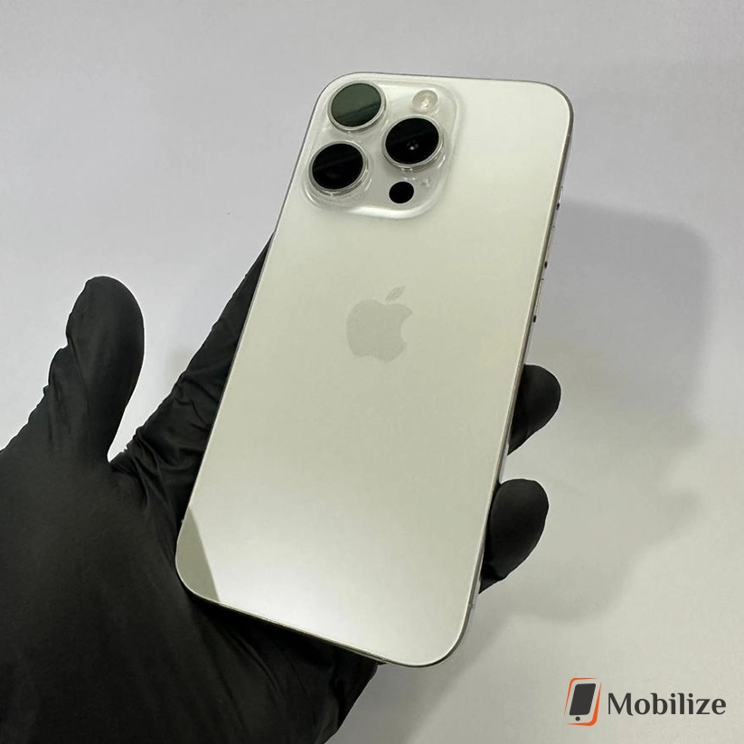 iPhone 15 Pro Blue Titanium