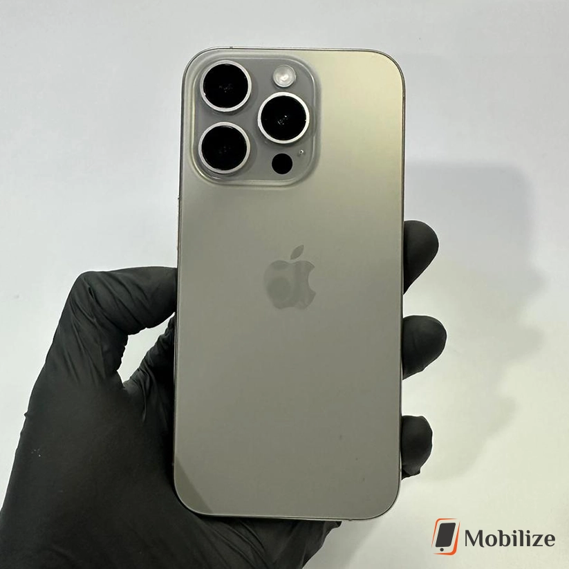 iPhone 15 Pro Blue Titanium