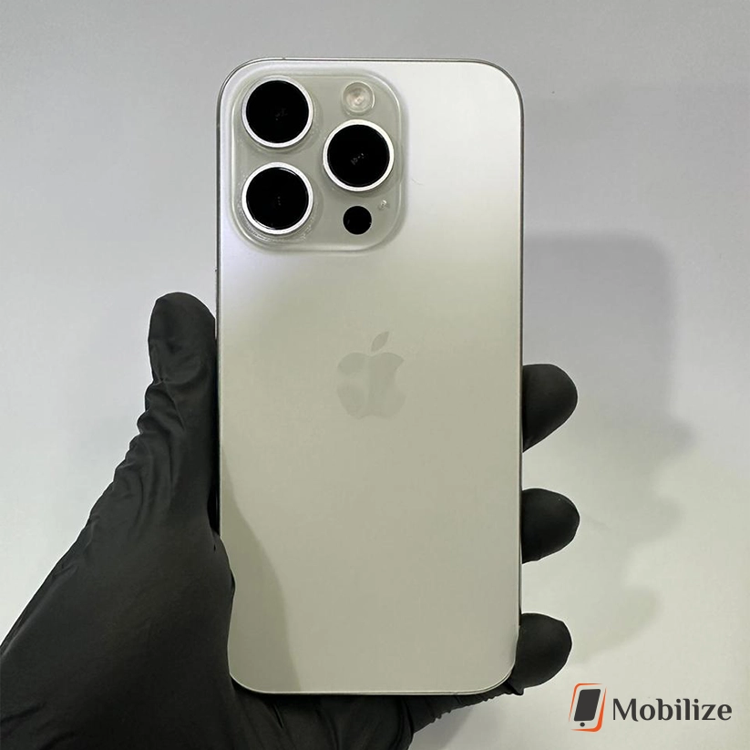 iPhone 15 Pro Blue Titanium