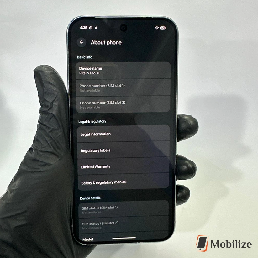 Google Pixel 9 Pro XL Space Black