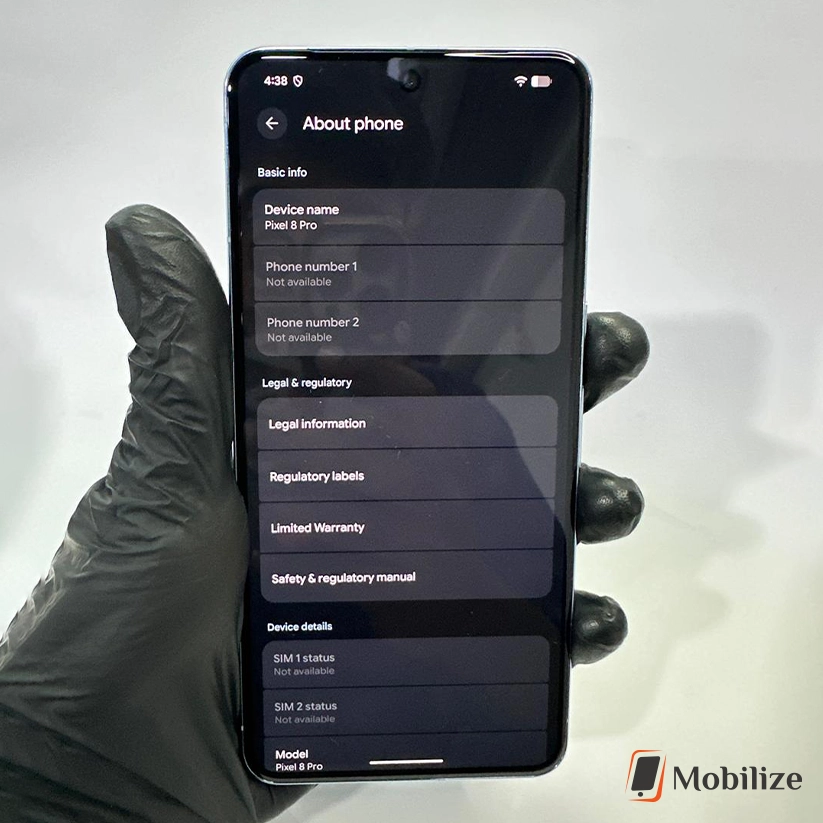 Google Pixel 8 Pro Space Black