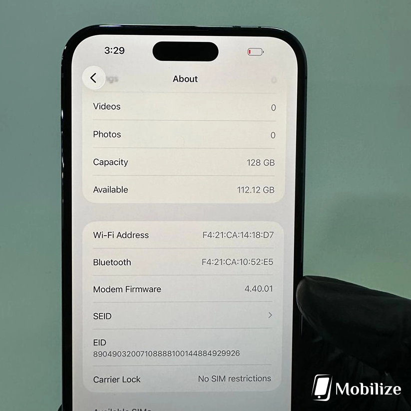iPhone 14 Pro Max Silver