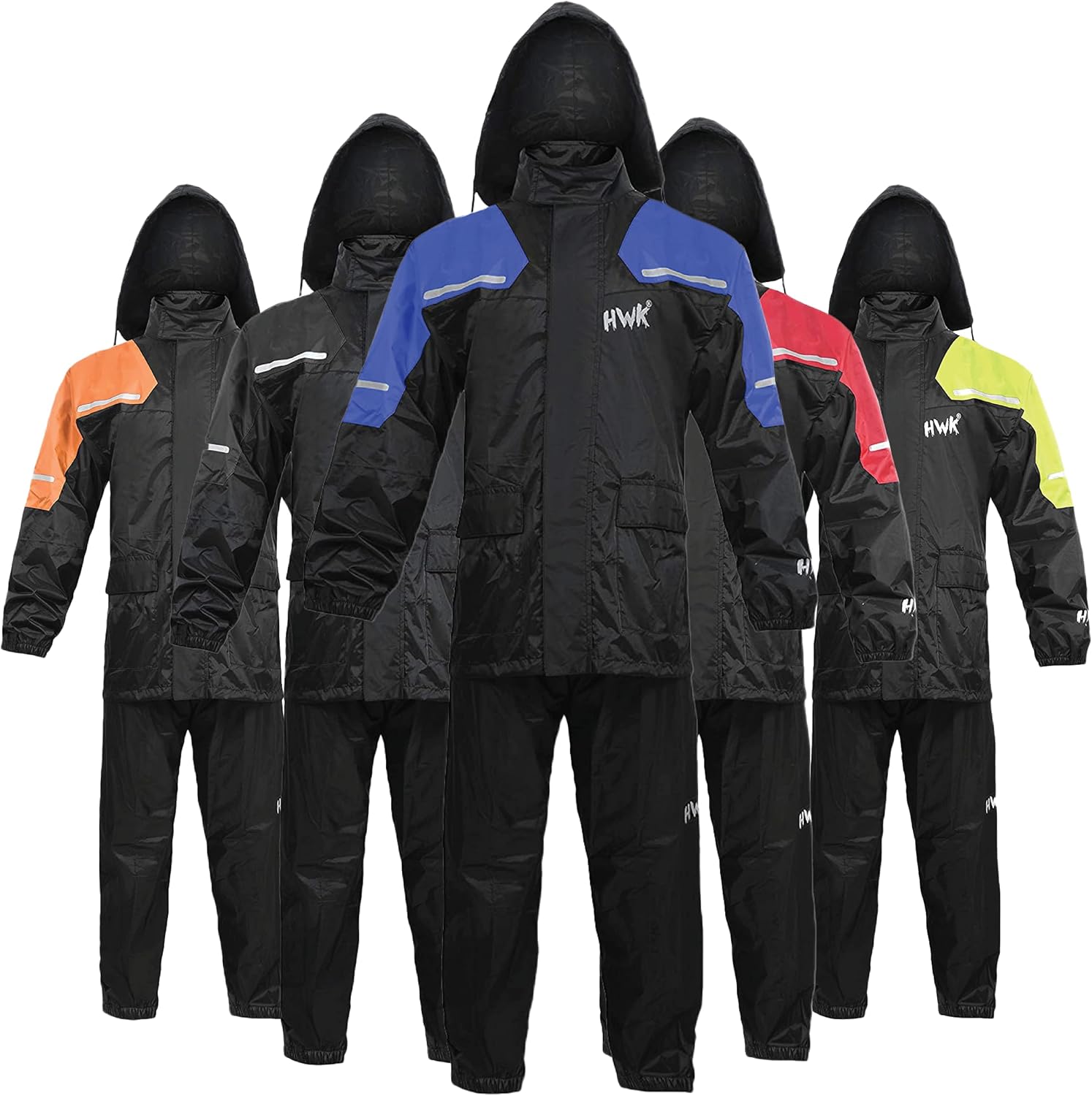 HWK Motorsports Apparel HWK Motorcycle Rain Suit product photo