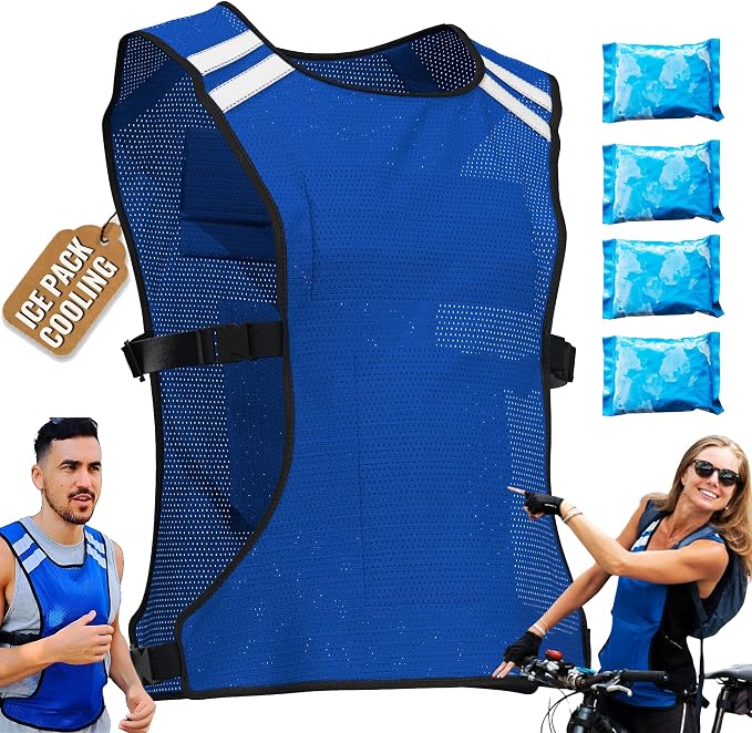 CHILLSWIFT Ice Pack Cooling Vest product photo