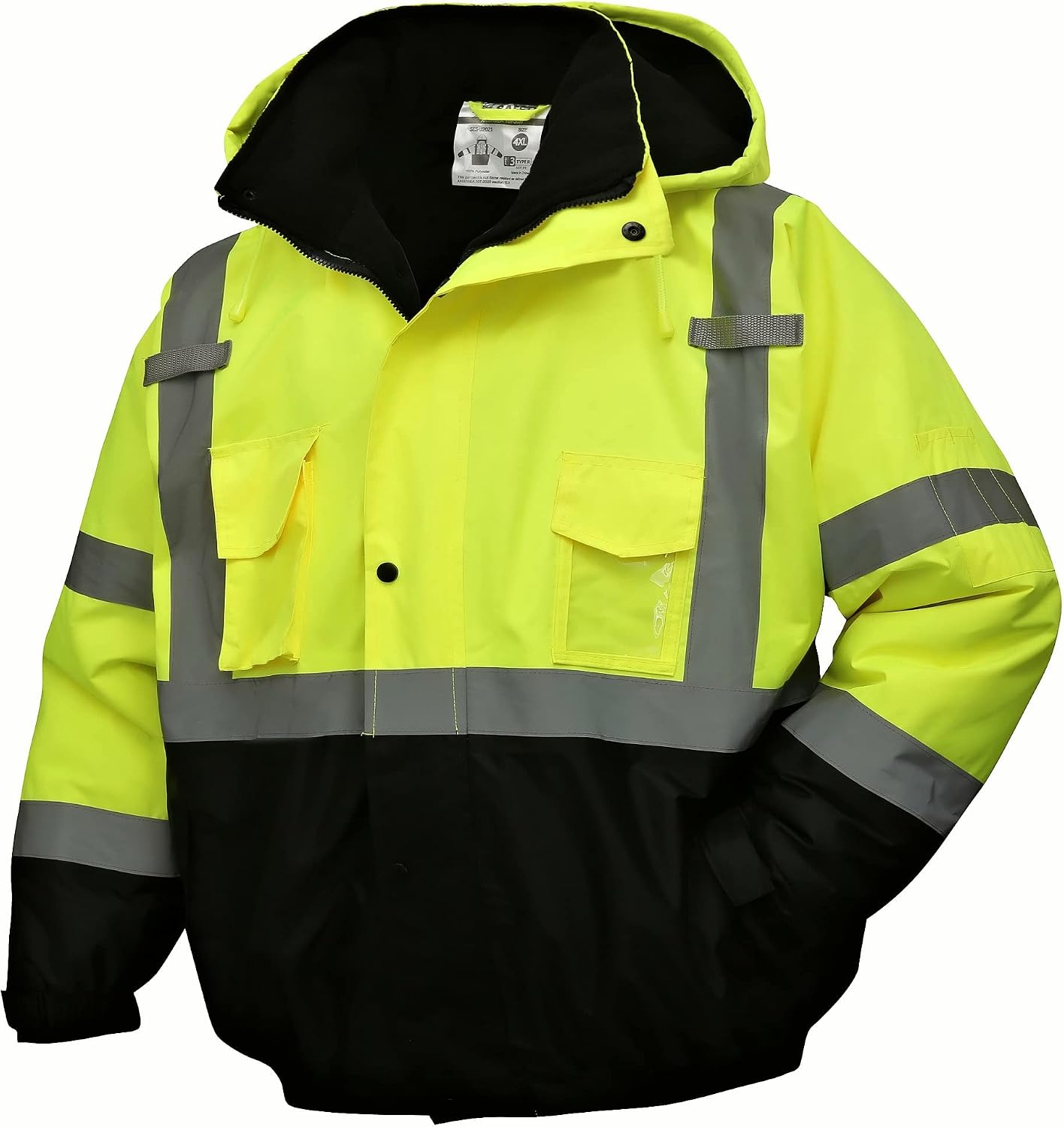 SKSAFETY Waterproof Class 3 Safety Jacket product photo