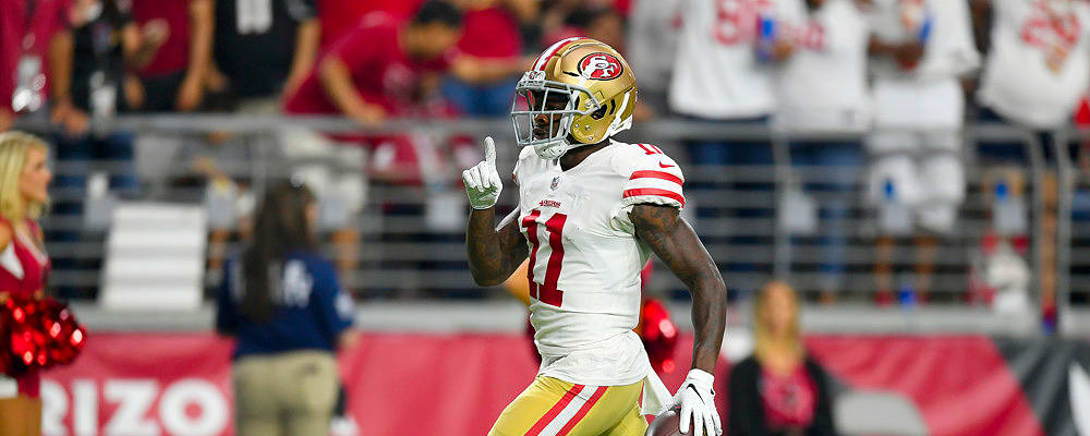 Marquise Goodwin: Stats, Injury News & Fantasy Projections