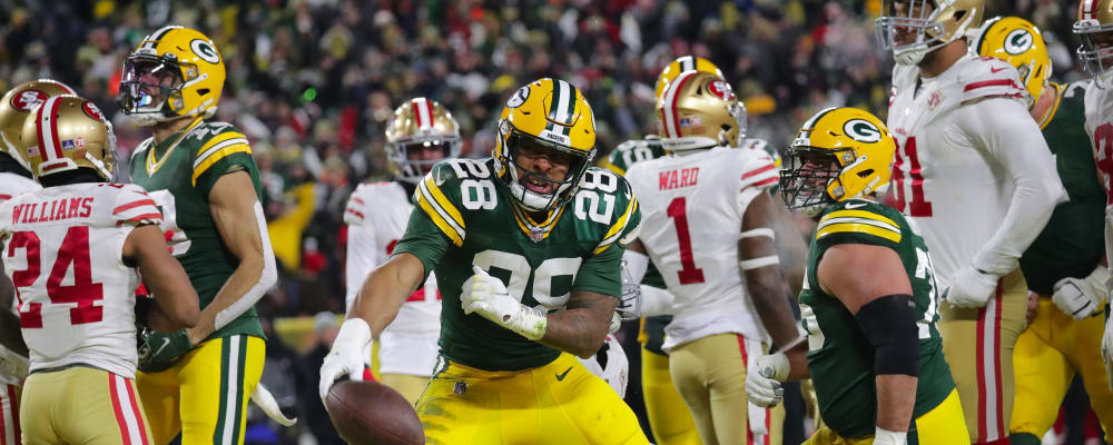 1 Crazy Statistic To Note For Packers' AJ Dillon In 2022