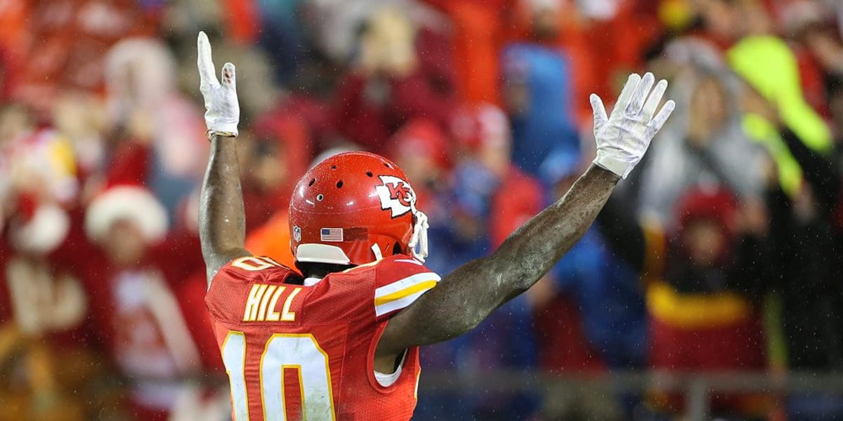 Week 13 Fantasy Football PPR Rankings & Projections: Tyreek Hill