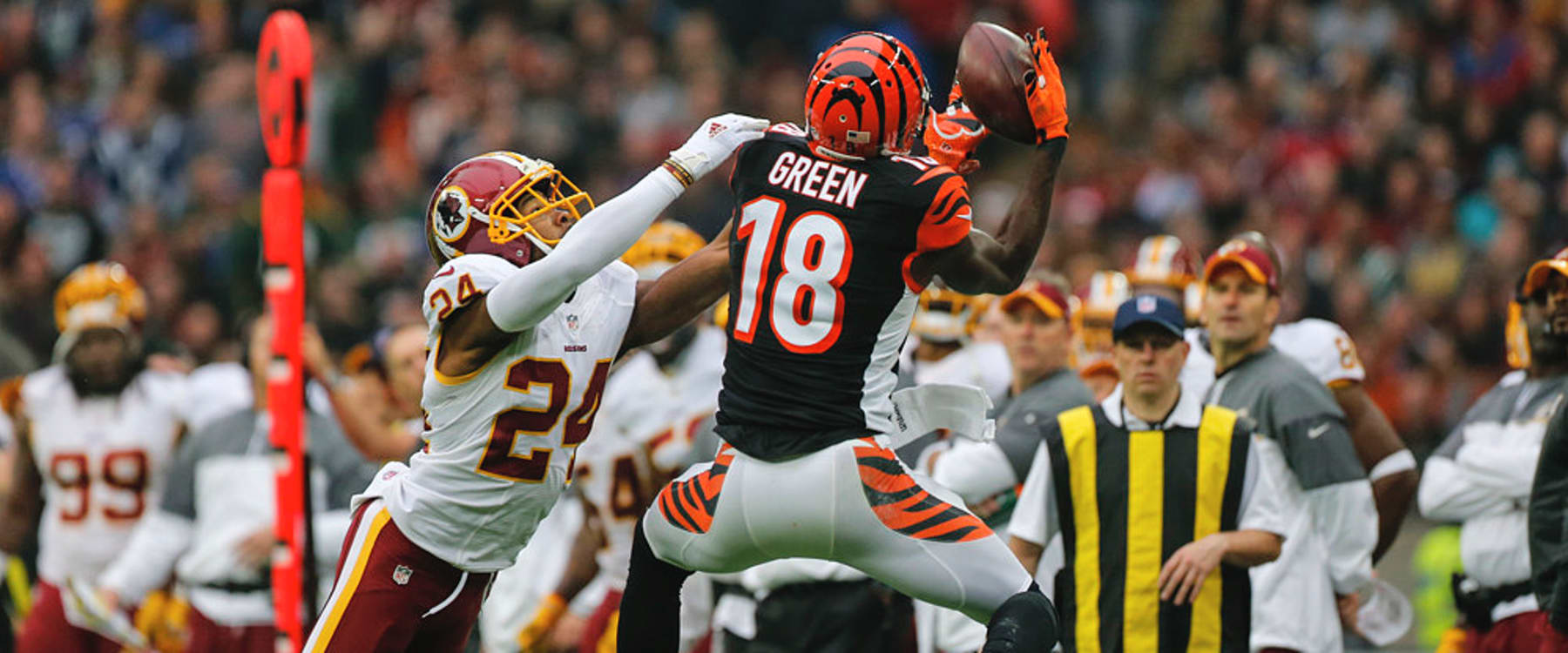 A.J. Green catches 1st touchdown with Arizona Cardinals