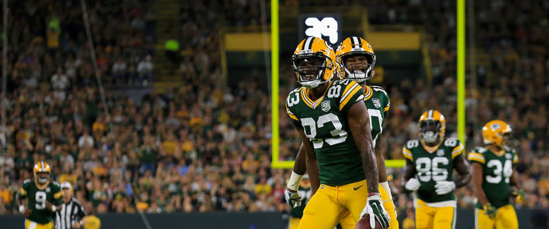 Marquez Valdes-Scantling Fantasy Week 1: Projections vs. Lions