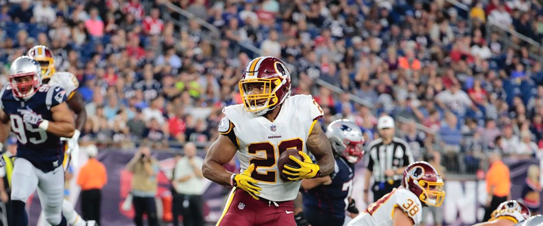 Derrius Guice Placed On IR, Will Miss The Rest Of The Season