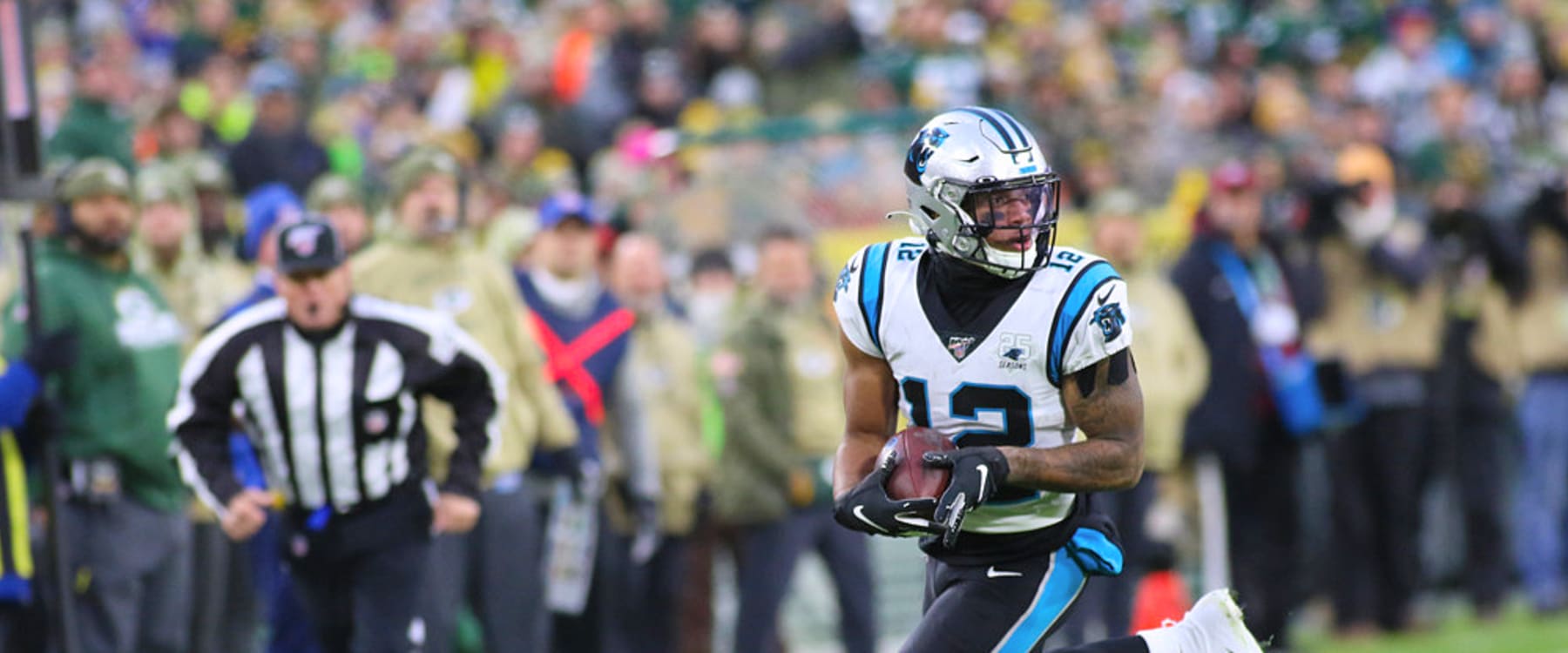 DJ Moore active for Panthers against the Bills