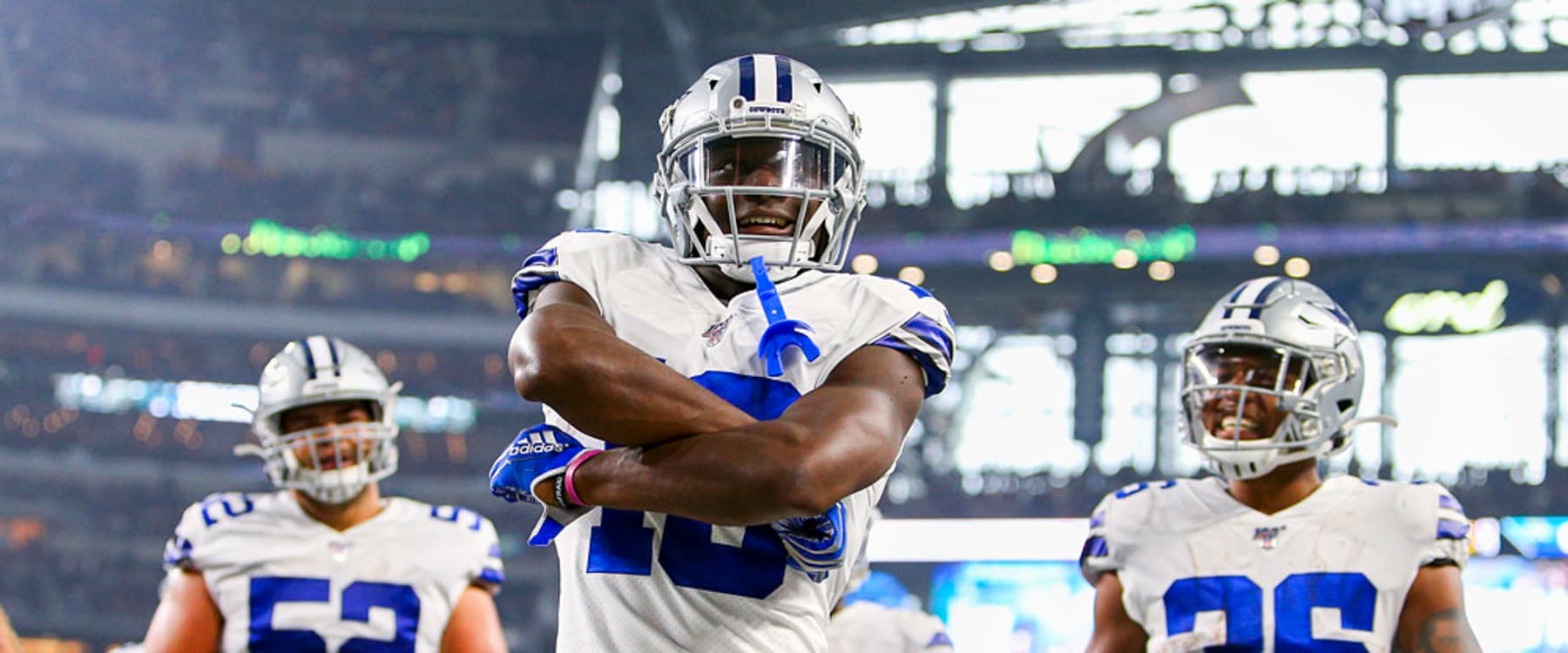 Dallas Cowboys wide receiver Michael Gallup (13) is seen after an