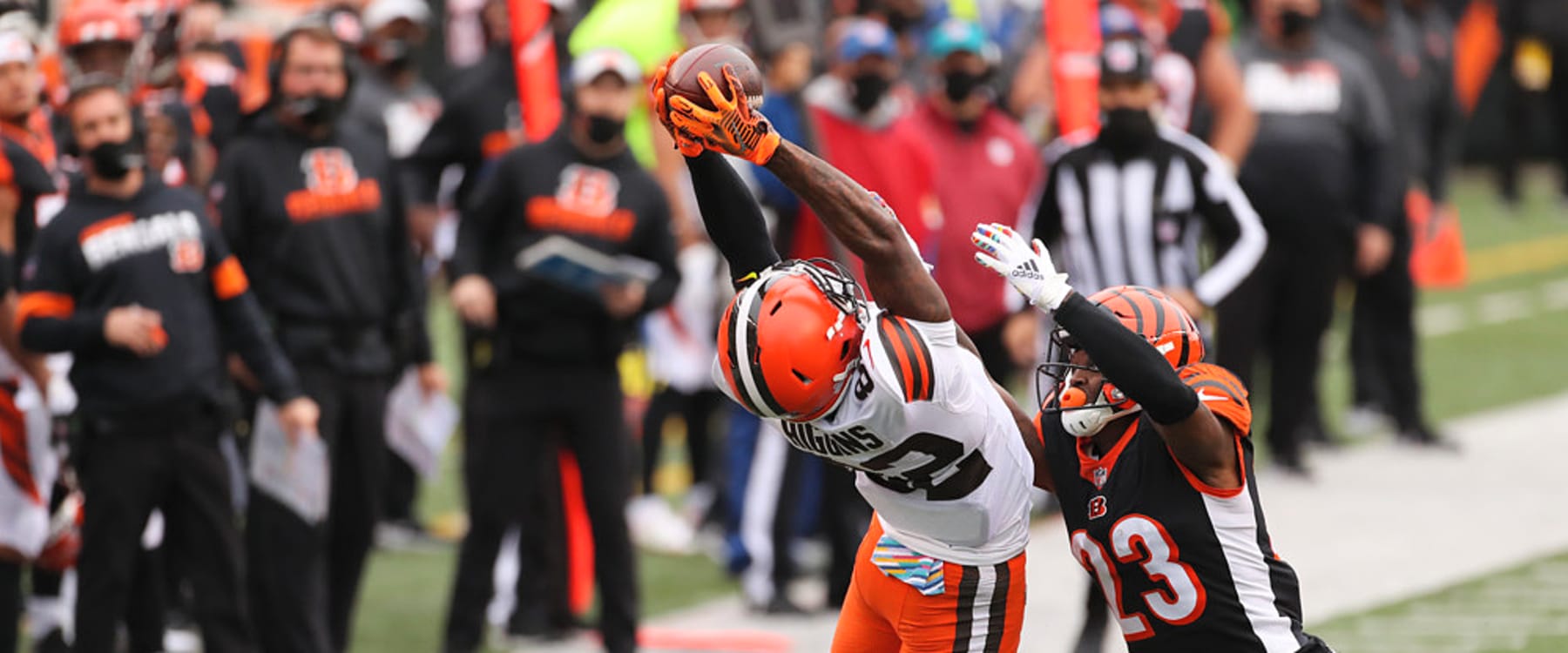 Former Browns WR Rashard Higgins strikes deal with Panthers