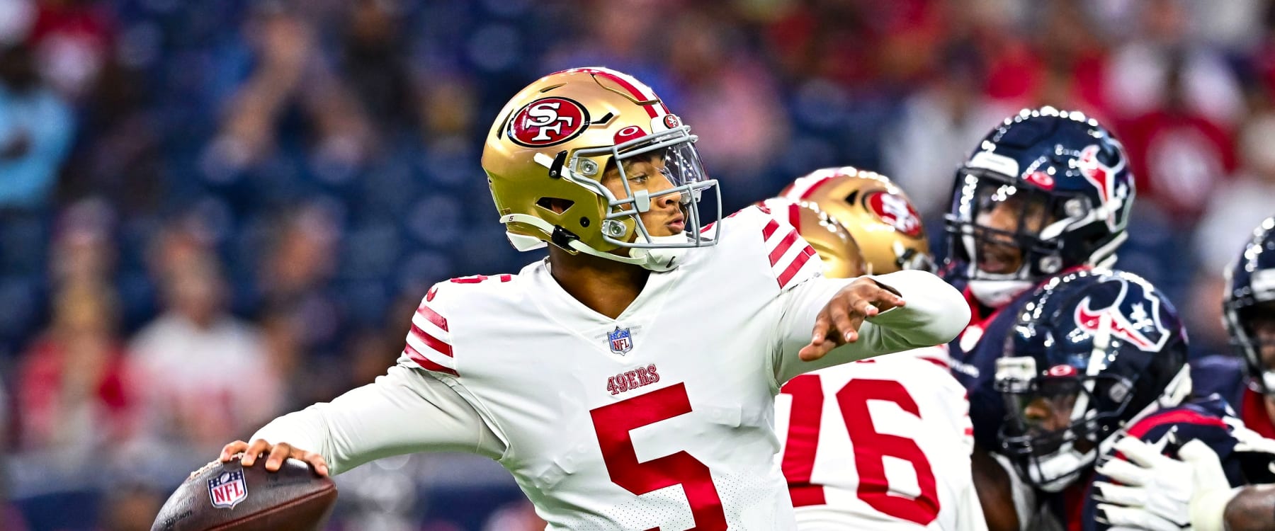 San Francisco 49ers are 'exploring options' with Trey Lance after Sam  Darnold wins backup QB spot: Report 