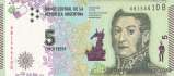 Argentine Peso 5 banknote