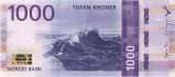 Norwegian Krone 1000 banknote