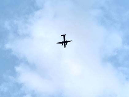 Липчане больше не увидят летавший несколько дней в небе странный самолет