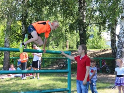 Веселое лето в школе с. Большое Попово!