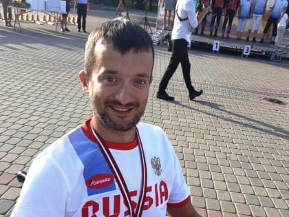 Павел Шматов принимает участие в чемпионате мира по спортивному ориентированию