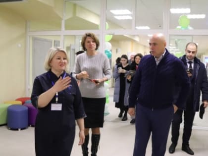 Торжественное открытие нового корпуса школы