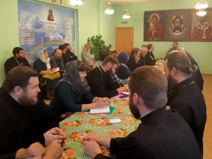 В Липецкой епархии состоялось заседание оргкомитета регионального этапа XXVIII Международных Рождественских образовательных чтений