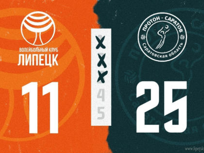Липецкие волейболистки проиграли соперницам из Саратова 3 партии подряд