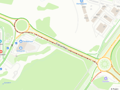 3 января движение на участке Елецкого шоссе в Липецке парализовало из-за ДТП