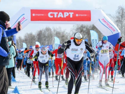 «Лыжню России» в Липецке перенесли из-за погоды