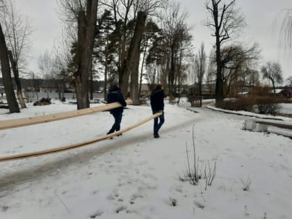 Крещенскую купель на ЛТЗ модернизировали в связи с погодными условиями