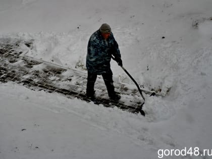 Циклон с Атлантики принесет в Липецкую область метель, снег с дождем и потепление до +3