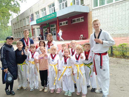 Тхеквондисты голосуют сами и призывают избирателей