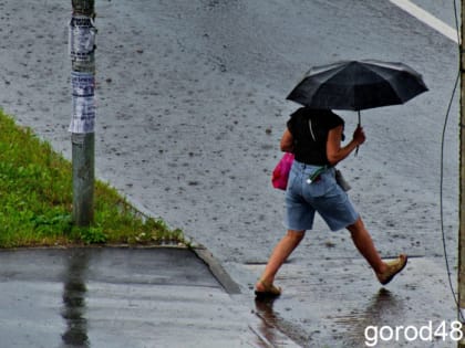 В Липецкой области днем дожди пойдут на спад