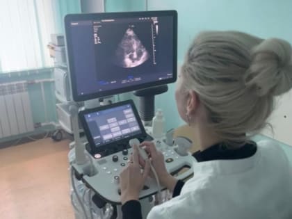 Новый современный аппарат УЗИ экспертного класса появился  в Липецкой городской поликлинике №4