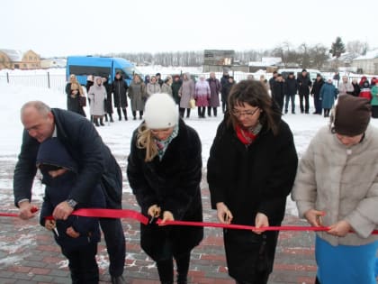 В селе Малая Боевка Елецкого района  открыли новый фельдшерско-акушерский пункт