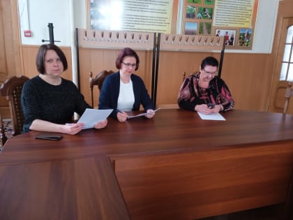 Заседание территориальной избирательной комиссии Чаплыгинского района