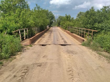 Под Липецком снесут старые аварийные мосты и возведут новые