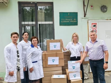 Медицинская помощь для Луганской Народной Республики