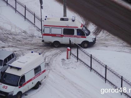 На окраине Липецка сгорел мужчина