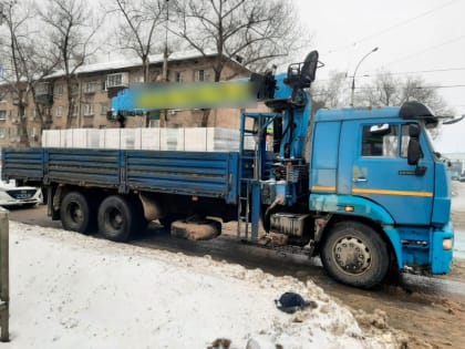 В Липецке пешеход попал под «КамАЗ» 