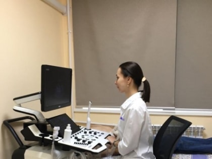 В Хлевенской районной больнице за два года врачи провели  более 9 тысяч ультразвуковых исследований