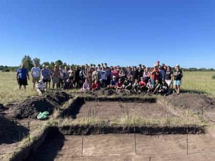 Раскопки в районе с. Преображеновка