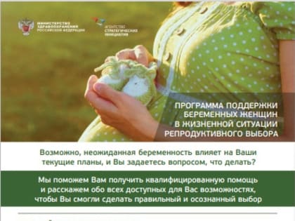 Анкетирование по формированию индивидуальных рекомендаций и мер поддержки в ситуации репродуктивного выбора.