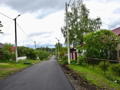 Новый асфальт на старых улицах