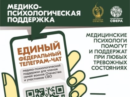 Запуск единого федерального чата для семей воинов Отечества