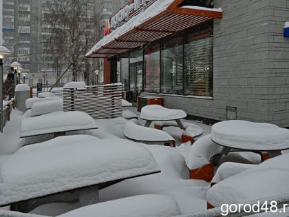 В Липецкой области снег начнет стихать, вернутся морозы