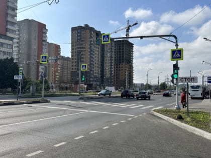 Благодаря нацпроекту на 9 улицах Липецка установили современные светофоры