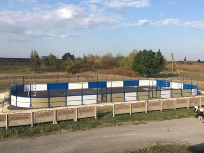 Спорт стал доступнее для жителей села Екатериновка Елецкого района